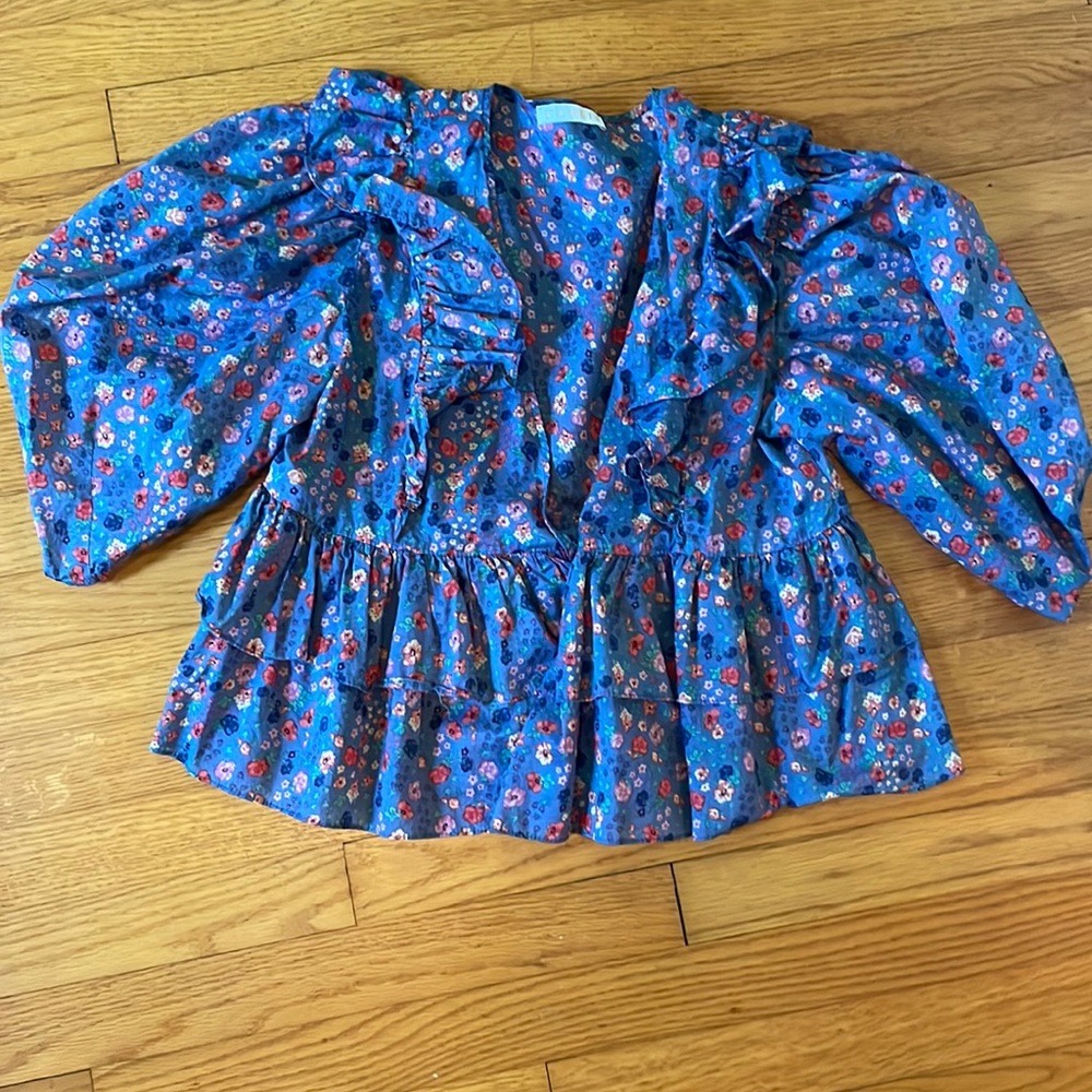 Karlie puff sleeve top